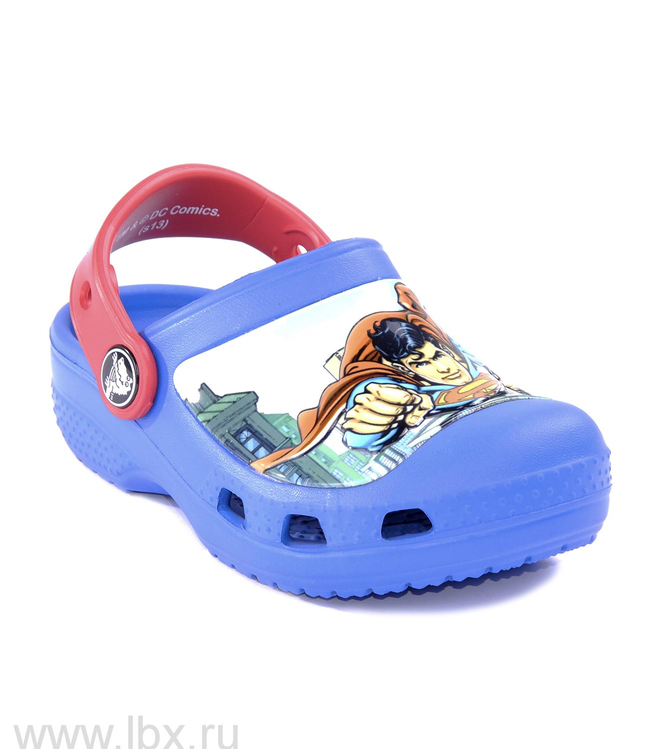  (Superman Clog Boys Sea Blue/Red)    /, Crocs ()   LBX.RU