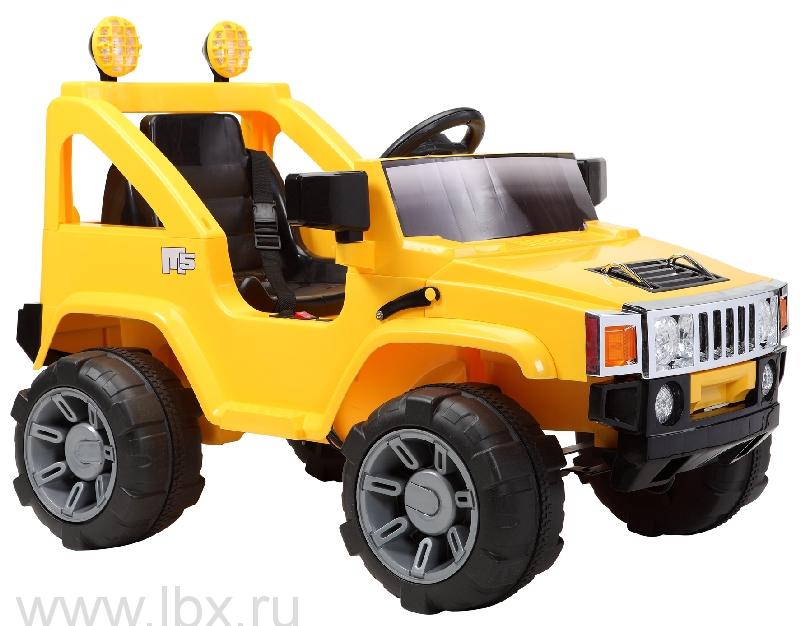 Детский электромобиль джип NeoTrike Commando (Неотрайк Коммандо) желтый с пультом радиоуправления
