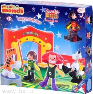   `Piccoli Mondi Super Circus Playset` Plastwood ()
