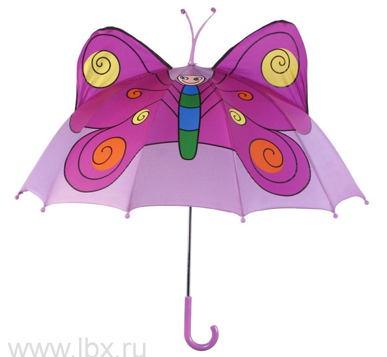 Зонт-трость детский Kidorable (Кидорабл) Бабочка